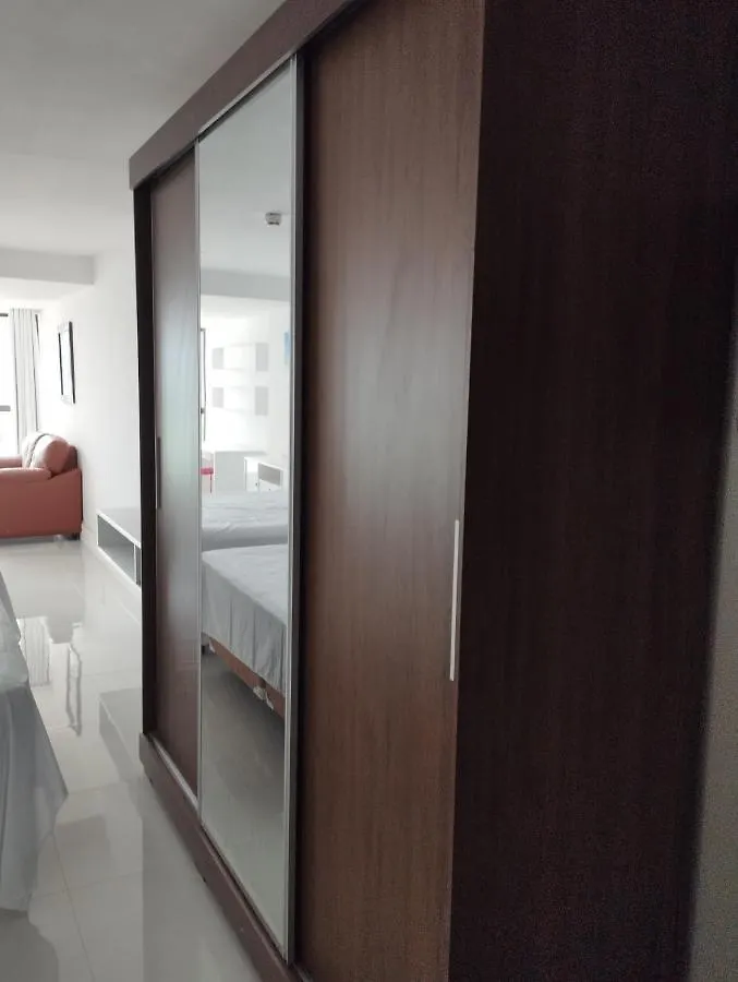 Flat Beira Mar Em Boa Viagem - Belissima Vista Para O Mar 累西腓 公寓