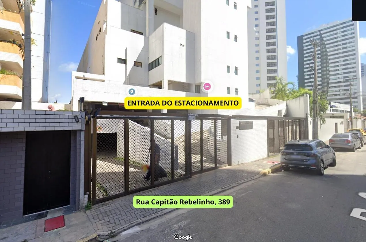 Flat Beira Mar Em Boa Viagem - Belissima Vista Para O Mar 累西腓 0*,  巴西