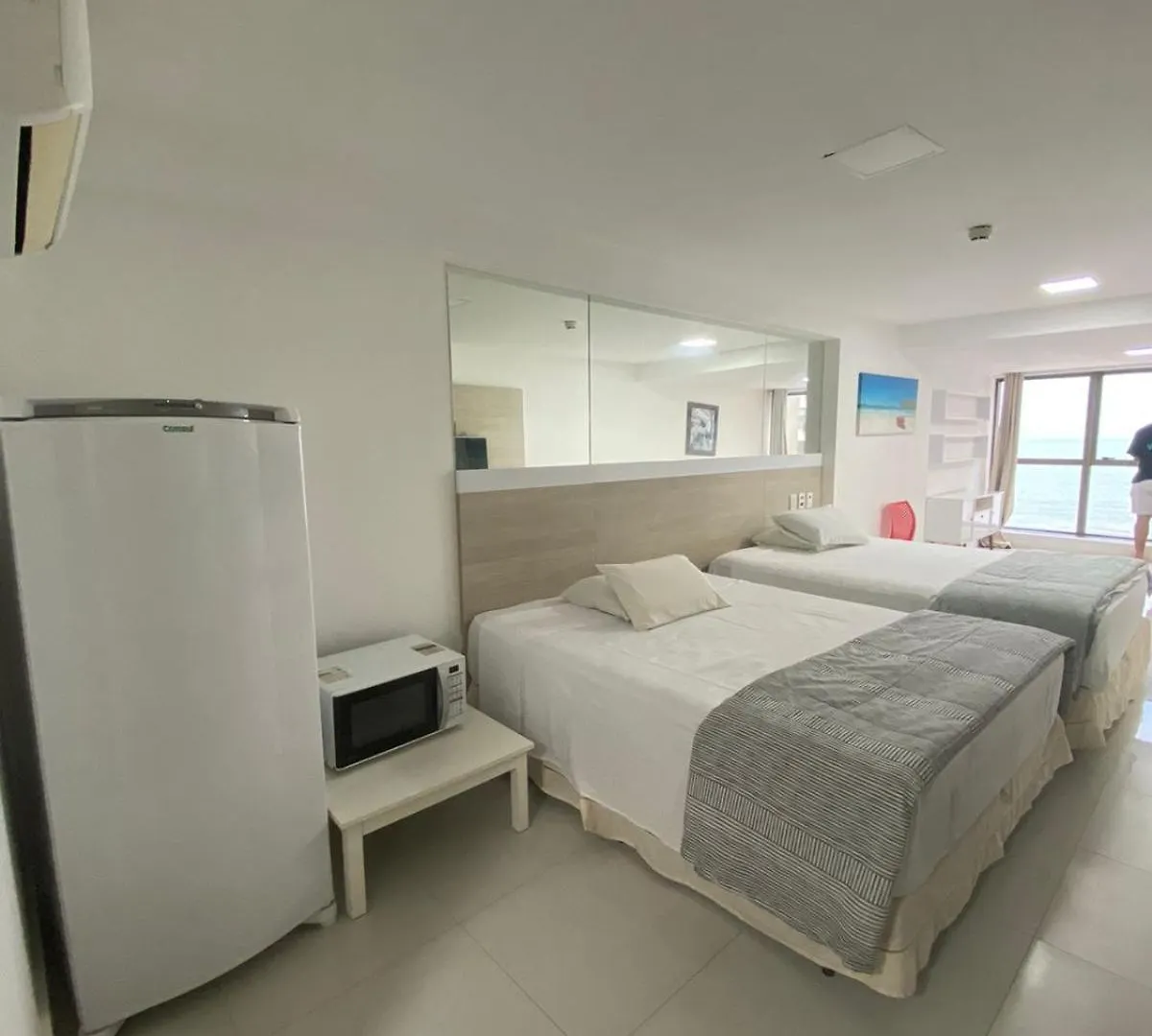 Flat Beira Mar Em Boa Viagem - Belissima Vista Para O Mar 累西腓 公寓